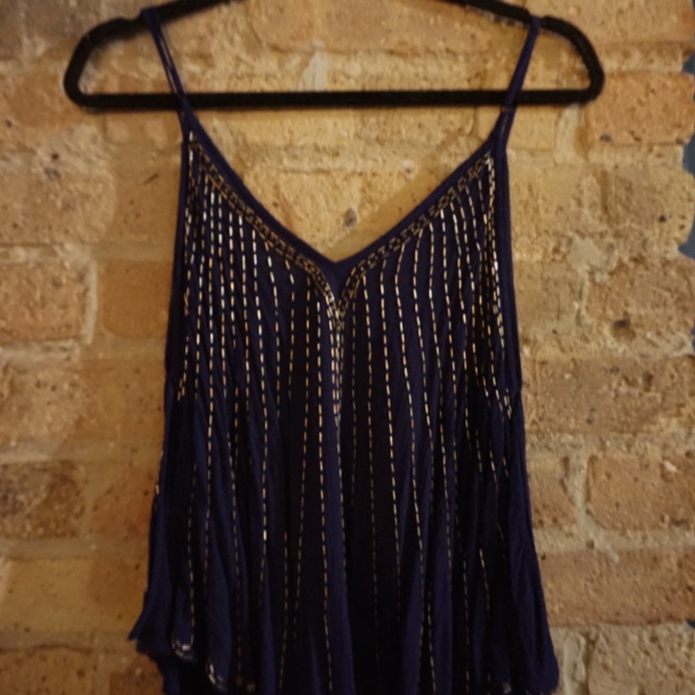 Free People Beaded Tank